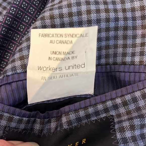 Ted Baker Endurance | Jay wool sport coat/suit jacket Plaid Men’s size 40R - Picture 10 of 13